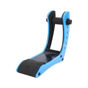 Imagem de Alomejor Suporte de Guitarra Elétrica, Suporte de de Guitarra para Montagem No Chão, Almofadas de Esponja de Braçadeira de Acrílico, de Rack Vertical Ajustável Em Altura (Azul)