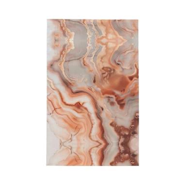 Imagem de XLLingL Toalhas de cozinha de waffle com estampa de mármore ouro rosa, panos de prato de microfibra, para decoração e limpeza de cozinha - 1 peça