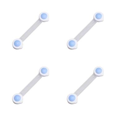 Imagem de Trava De Segurança Extra Longa Para Armários E Gavetas De Bebês E Cria