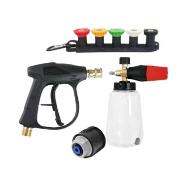 Imagem de Kit De Canhão De Espuma Para Lavadora De Alta Pressão Com Conector Ráp