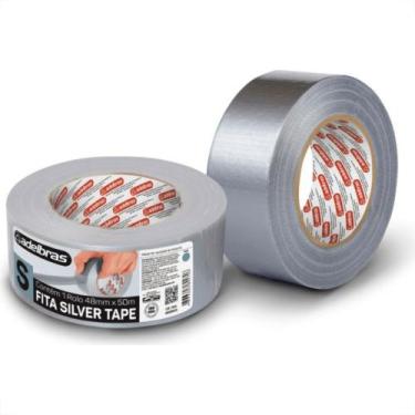 Imagem de Fita Silver Tape Adelbras 48 X 50M Cinza