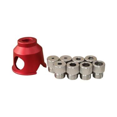 Imagem de Furador De Furos Em Alumínio 3-10mm Com Posicionador De Furos Retos E 