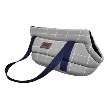 Imagem de Bolsa transporte aberta para pet cachorros cães e gatos Estilo Square 