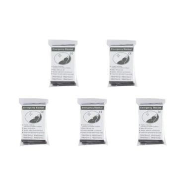 Imagem de Cobertor Térmico De Emergência Impermeável 5-30pcs Kit De Primeiros So