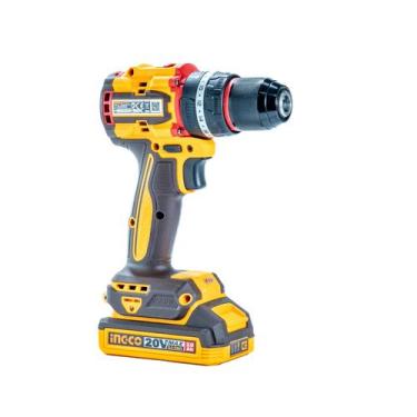 Imagem de Parafusadeira Furadeira INGCO 76Nm BL Bateria 20V P20S