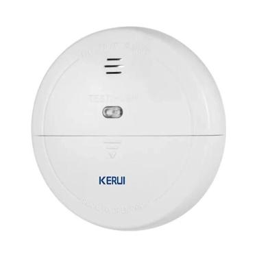 Imagem de Sensor De Fumaça Sem Fio 80db KERUI S20 Sistema De Alarme De Proteção 