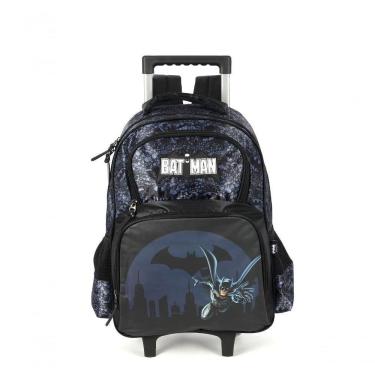 Imagem de Mochila Com Rodas Batman Preto - único Preto