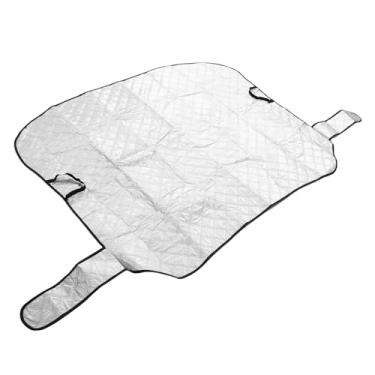 Imagem de Aramox Capa Universal para Neve No Pára- do Carro, Proteção contra Neve No Gelo à Prova de Intempéries para Todas As Estações Com Borda Magnética, para a Maioria Dos Sedãs e SUVs