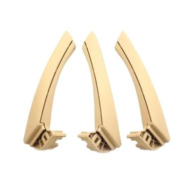 Imagem de Porta Interior Do Carro Puxar Alça Capa Guarnição Compatível Com Bmw Série 3 E90 E91 E92 316 318 320 325 328i 05-2012 Substituição Interna(LHD SET Beige)