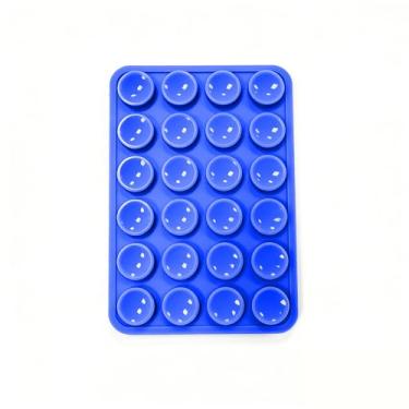 Imagem de Suporte de telefone com sucção dupla face de silicone, aderência adesiva removível, acessório de selfie e vídeo mãos-livres, suporte de sucção de telefone TikTok tendência para iPhone e Android (7,6