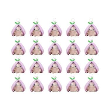 Imagem de Brinquedos De Pelúcia Engraçados Para Crianças Coelho Morango Cenoura 