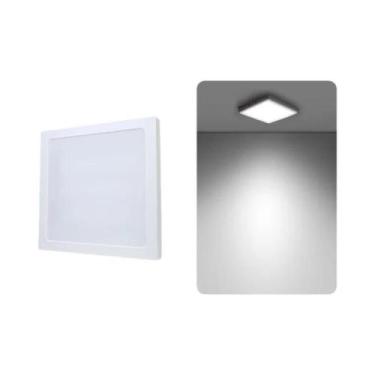 Imagem de Luminária De Teto LED Ultrafina Painel Quadrado 110-265V Iluminação In