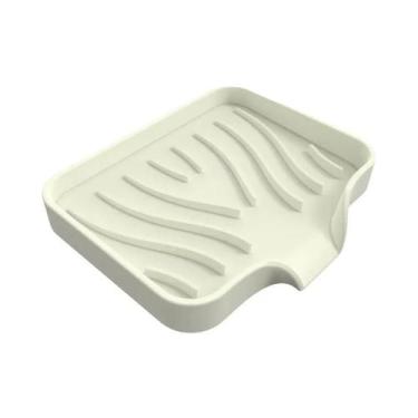 Imagem de Suporte De Sabonete Antiderrapante De Silicone Para Cozinha E Banheiro