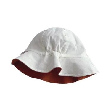 Imagem de Boné De Pescador Listrado Com Cadarço Para Meninos E Meninas, Chapéu C