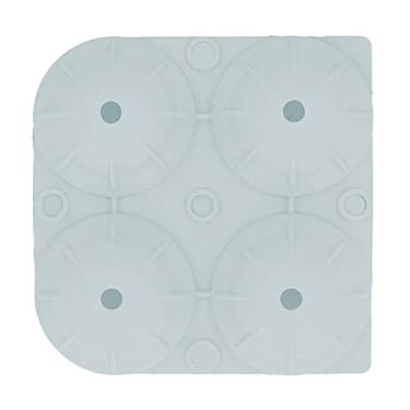 Imagem de Molde de bola de gelo de silicone, 4 grades, esfera, bandeja para fazer gelo, para casa, cozinha, bar, restaurante, produto comestível, seguro para máquina de lavar louça, (Verde)