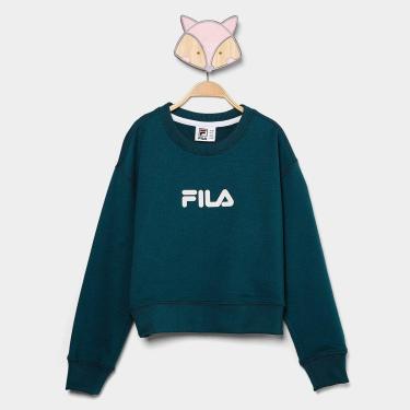 Imagem de Moletom Infantil Fila Regular Letter Light Menina-Feminino