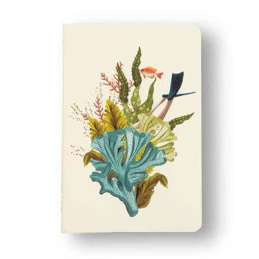 Imagem de Caderneta Meu Pequeno Cicero Oceano Pautado 14x21 Mergulho