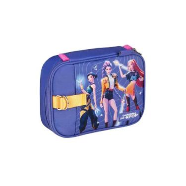 Imagem de Estojo Box Guerreiras Do K-Pop Netflix 100 Pens Meninas - Clio Style, 