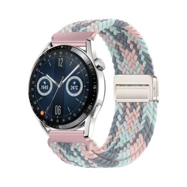 Imagem de Pulseira Magnética De Nylon De 20mm 22mm Para Samsung Galaxy Watch 7/6