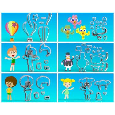 Imagem de Kit Mundo Bita Imperdível Bita e As Crianças 10cm