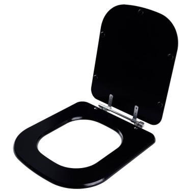 Imagem de Assento Sanitário Elite Preto Para Vaso Celite