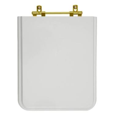 Imagem de Assento Sanitário Square Cinza Platina Para Vaso