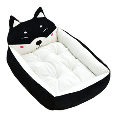 Imagem de ZJchao Cama de Cachorro Fofa, Cama de Cachorro de Desenho Animado, de Fofa, de Gato Com Inverno Quente, Lavável, Todas As Estações, Canil para Animais de Estimação, Cães, Gatos, Animais de Estimação