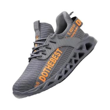 Imagem de Tênis De Segurança Unissex Leves Com Biqueira De Aço E Antiperfuração 