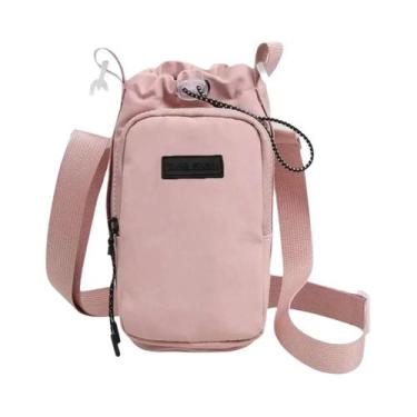 Imagem de Bolsa Portátil Para Garrafa De Água Com Alça Ajustável Para Caminhadas