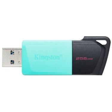 Imagem de Pendrive Kingston Datatraveler Exodia M 256gb. Usb 3.2, Preto E Verde - Dtxm-256gb