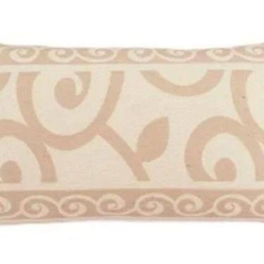 Imagem de Capa De Almofada Decorativa Turin Retangular 1 Peça 58% Algodão / 42% Poliéster - Arabesco Bege