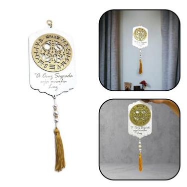 Imagem de Escapulário Porta 3D Medalha de São Bento - FORNECEDOR 2