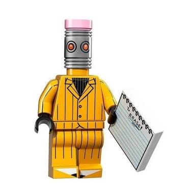 Imagem de Boneco Super Heroi Vilão Batman Hq Bloco De Montar