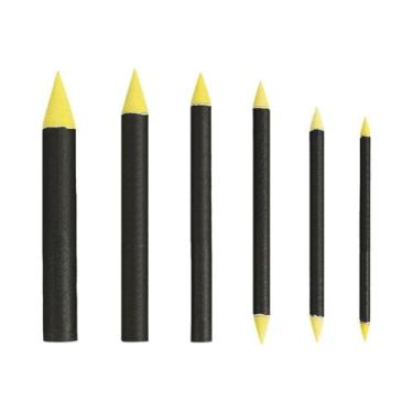 Imagem de Ferramentas De Desenho E Esboço a Carvão Branco: Esfuminhos, Bastões D