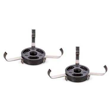 Imagem de Kit 2 Adaptador Garra Inox Para Refletor Led De Piscina