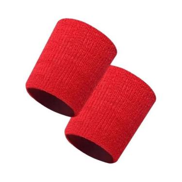 Imagem de Faixas De Pulso Esportivas Para Tênis, Basquete, Vôlei E Fitness  Kit 