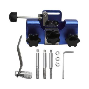 Imagem de Kit Portátil De Afiador De Motosserra Manual Com Manivela, Ferramenta 