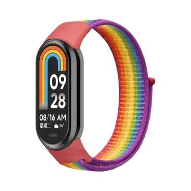 Imagem de Pulseira De Nylon Para Xiaomi Mi Band 8 7 6 5 4 3, Substituição De Pul