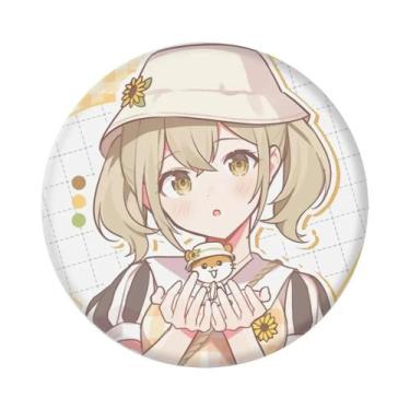 Imagem de 58mm anime pjsk aniversário cosplay traje crachá pino spte flandres br