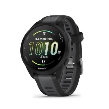 Imagem de Garmin Relógio Forerunner 165 Preto com Cinza 43mm com Monitor Cardíaco de Pulso e GPS