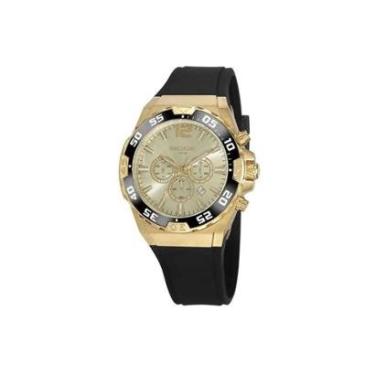 Imagem de Relógio Seculus Masculino Esportivo Cronografo 20779gpsvdu5-Masculino