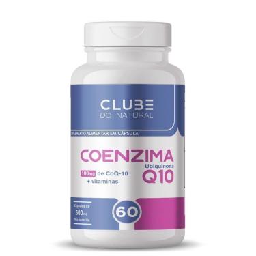 Imagem de Coenzima Q10 Mais Vitaminas 60 Cápsulas 500mg Clube Do Natural