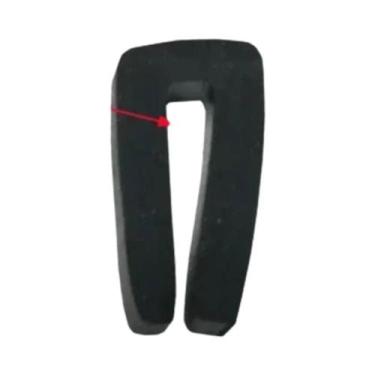 Imagem de Fita De Borracha Preta Com Borda Em U De 1-10M, Vedação Antigordura, L