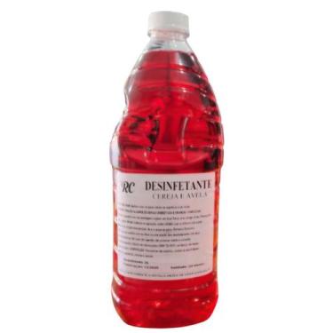 Imagem de Desinfetante Perfumado Cereja e Avelã 2 Litros RC - RC PRODUTOS DE LIM