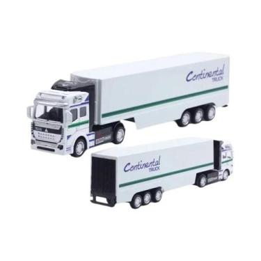 Imagem de 1/48 caminhão contêiner de tamanho grande removível brinquedo de corda