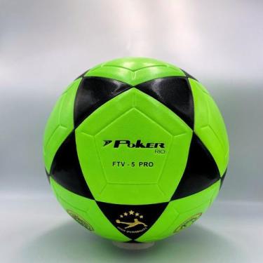 Imagem de Bola De Futevolei Altinha Vulcanizada Rio Pu - Poker, Verde