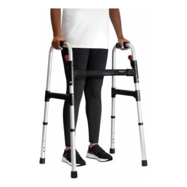 Imagem de Andador Para Idoso Adulto Ortopédico Dobrável Mercur 130kg