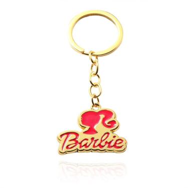 Imagem de Pingente de chaveiro Barbie Princess Elegant Rose Silhuette