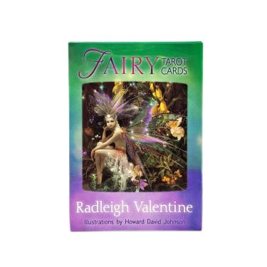 Imagem de Baralho de cartas de tarô Baralho de cartas de tarô de fadas com arte de fantasia