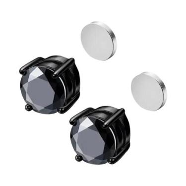 Imagem de Brincos Magnéticos De Moda 1-12 Pares, Brincos Falsos Sem Perfuração P